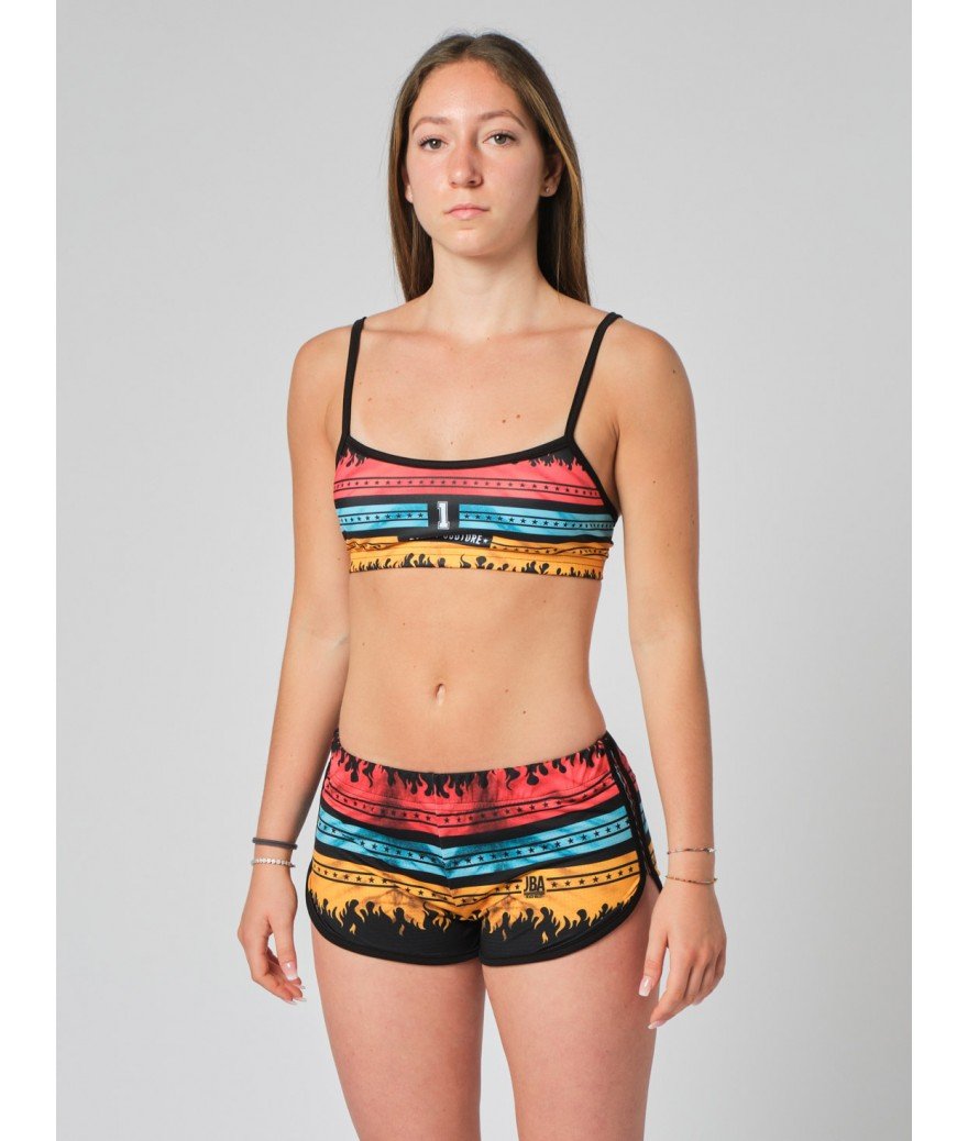 Short donna Burn out