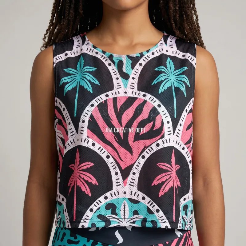Cropped Top Burning Wild
