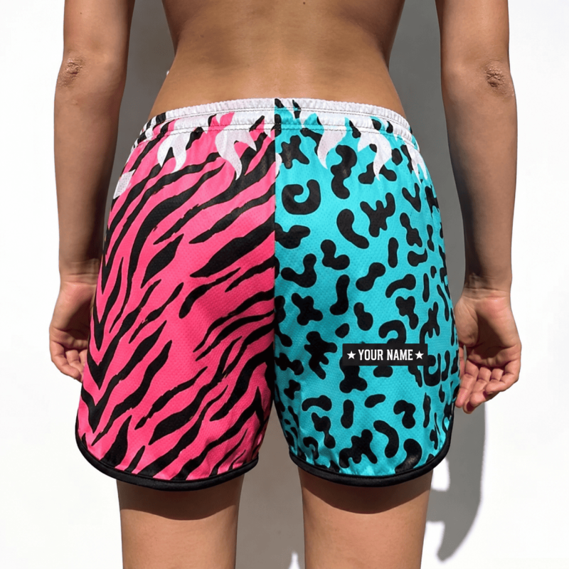 Short donna Burning Wild Personalizzati