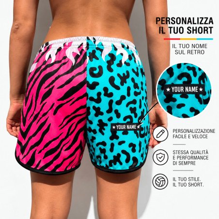 Short donna Burning Wild Personalizzati
