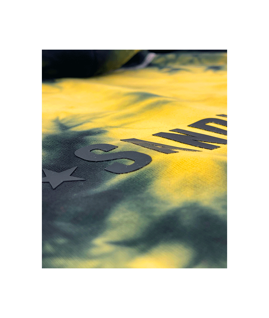 Felpa Tie&Dye Gialla (solo S - M)