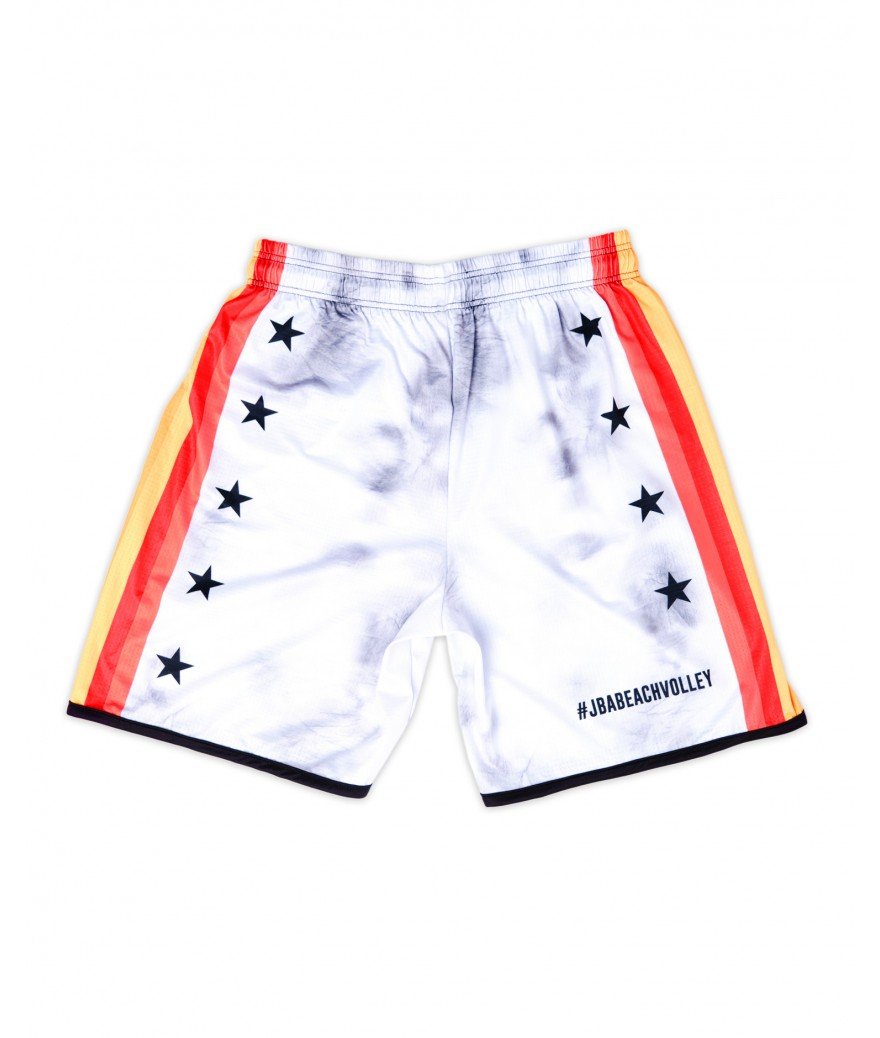JBA Beach Short Peace white